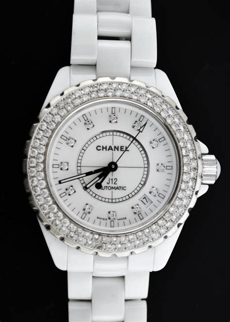 chanel watch diamonds price|chanel white watch with diamonds.